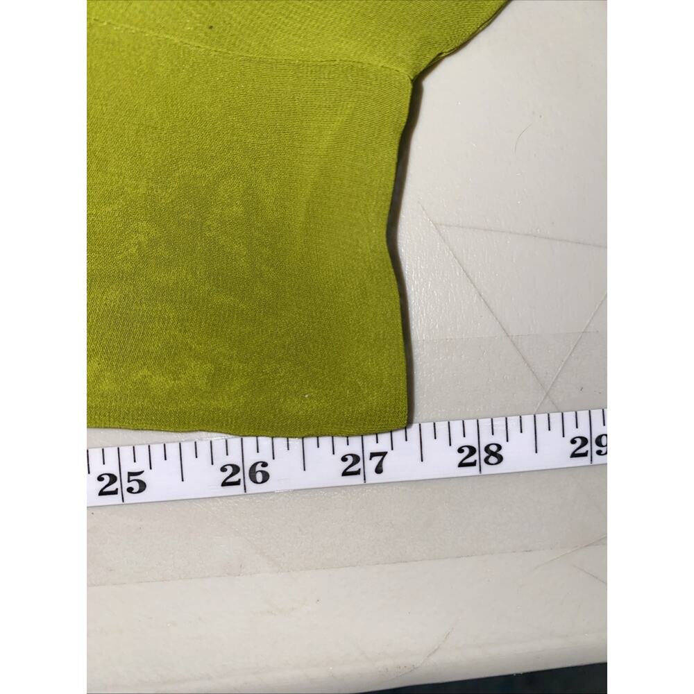 Worthington Women's Plus Size 2X Green Sheer Tunic Blouse Top Summer Lightweight - Picture 8 of 9